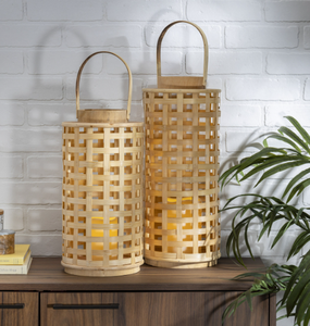 Nueva Linterna de Bambú Natural Hecha a Mano, Lámpara de Bambú con Asas, al Precio de Fábrica, Linterna Decorativa, Lámpara - Product Image 2