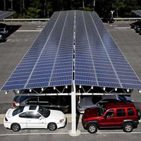La nouvelle conception de Corigy prend en charge la structure d'abri d'auto solaire de type Y de couleur personnalisée avec la structure de stationnement Pv