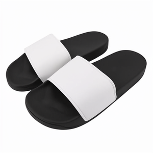 Toboggans de piscine Deitert et maison à motif amusant, dessus en PVC, pour hommes et femmes, taille 47, noir/blanc - Product Image 4