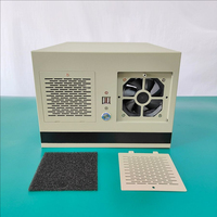 4-Slot Full Tower Wall-Mounted Computer Case Large ATX Power Supply Multi-Serial Ports Matx Motherboard Support Side Panel