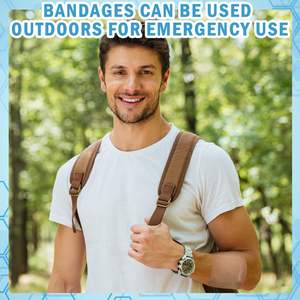 YOJO Apósito Grande de 7x10cm de Tela Elástica Flexible, Sin Látex, Impermeable, Transpirable, Grado Médico, Certificado CE, para Cuidado de Heridas - Product Image 5