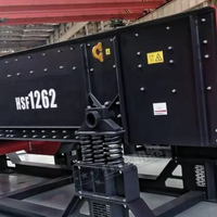 Alimentateur vibrant de pré-sélection HSF1345 en acier inoxydable pour machine de découpe laser, idéal pour le traitement des minerais collants à haute teneur en terre