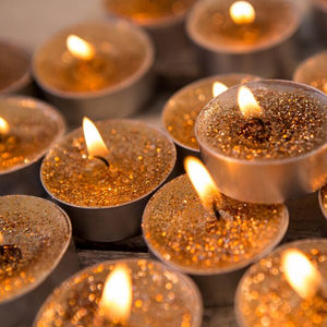 626068 50 Piezas de Velas de Té de Parafina Estilo Islámico para Decoración de Celebración del Festival de Ramadán Eid, Artículos para Fiestas <span class=keywords><strong>PartyMaker</strong></span> - Product Image 4