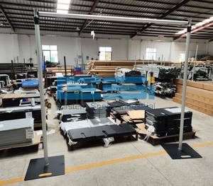 Cadre de fond en aluminium simple et romantique ESI avec rideaux et draperies, couleur personnalisée pour les mariages et les décorations de fêtes - Product Image 4