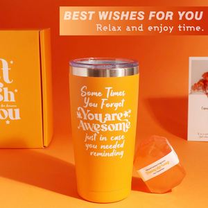 Ensemble cadeau de gobelets personnalisés avec logo, panier de luxe pour une détente et des soins personnels, souvenirs, tasse promotionnelle unique, boîte pour fille - Product Image 3
