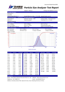 Analyseur intelligent de granulométrie des particules sèches Winner 3006 – Outil pratique pour tester la distribution des granulométries des poudres de vitamine C - Product Image 3