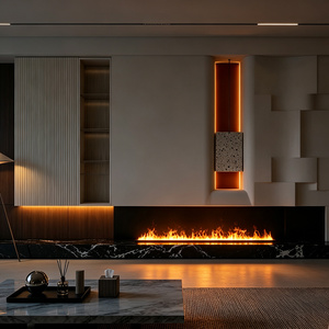 Caminetto Elettrico Inno-Fire da 36 Pollici con Fiamma <span class=keywords><strong>3D</strong></span> per Decorazione Interna a Incasso a Parete - Product Image 2