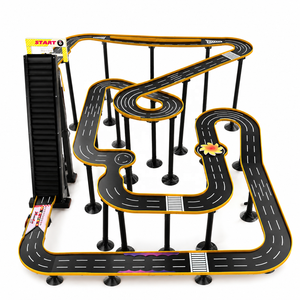 Kit de Pista de Carreras de Canicas de Alta Velocidad con Simulación de Coche, Billar, Pinball, Montaña Rusa, Batalla de Rally y Laberinto - Product Image 1