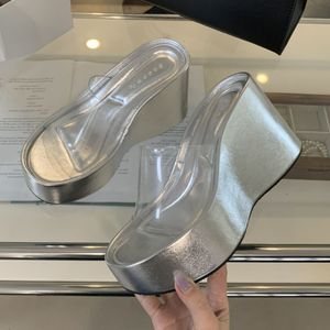 Nuovi Sandali con Zeppa TKA alla Moda, Aumentano l'Altezza, con Suola Spessa Trasparente, Piattaforma 2024 - Product Image 3