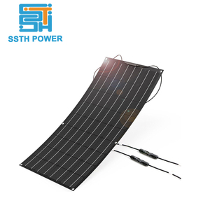 ชุดแผงโซลาร์เซลล์แบบโมโนคริสตัลไลน์ พับได้ โปร่งใส 100 วัตต์ - Product Image 2
