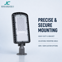 Lampadaire LED Modulaire Extérieur Étanche IP65 en Aluminium Moulé Sous Pression pour Zones Routières avec Contrôle par Télécommande/Détecteur de Mouvement Réglable