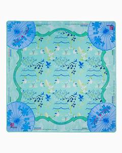 Alfombrilla de Mahjong Estilo Preppy Rosa-Naranja 2026 (31.5 Pulgadas) Reductora de Ruido, Perfecta para Noches de Juego Familiares Navideñas - Product Image 2