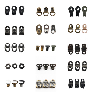 Piezas de sujeción duraderas para calzado: Ganchos metálicos OEM y ojales de anillo para fabricación de botas, calzado de escalada y calzado táctico. - Product Image 2