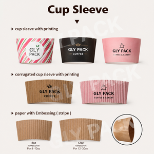 <span class=keywords><strong>Gobelets</strong></span> à café en papier à double paroi écologiques personnalisés avec logo, 6/8 oz, avec couvercles pour boissons chaudes, café, thé et bubble tea - Product Image 3