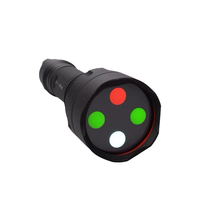 Outils d'entraînement visuel, ophtalmologie, lampe à clip rechargeable rouge/verte à quatre trous pour le contrôle de la vue