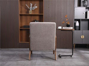 Bộ bàn ghế nhà hàng, quán cà phê, ghế trứng, ghế ăn bằng vải lanh năm 2023 - Product Image 4