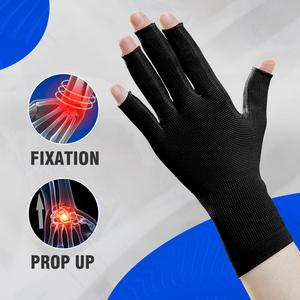 Gant de compression médical pour poignet, en nylon et élasthanne, respirant, antibactérien, écologique, séchage rapide, grande taille, pour lymphœdème - Product Image 4