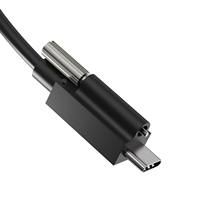Adaptateur d'alimentation USB-C PD140W GaN à verrouillage par vis pour PC médical, industriel, PoE, AV, Edge Computing, station de travail mobile