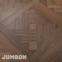 Parquet en bois dur, parquet contrecollé en noyer noir pour applications résidentielles et hôtelières de luxe
