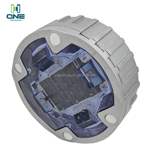 Thông minh năng lượng mặt trời dẫn đường Stud ánh sáng chống áp lực đúc nhôm trắng ngựa vằn qua ngầm cảnh báo giao thông đồng bộ - Product Image 3