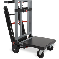 Carro Eléctrico Plegable Tipo Oruga para Subir Escaleras, Plataforma de Hierro, Equipo de Manipulación de Materiales