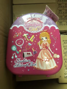 Набор для макияжа для девочек, детский макияж, сумка для макияжа для детей - Product Image 6