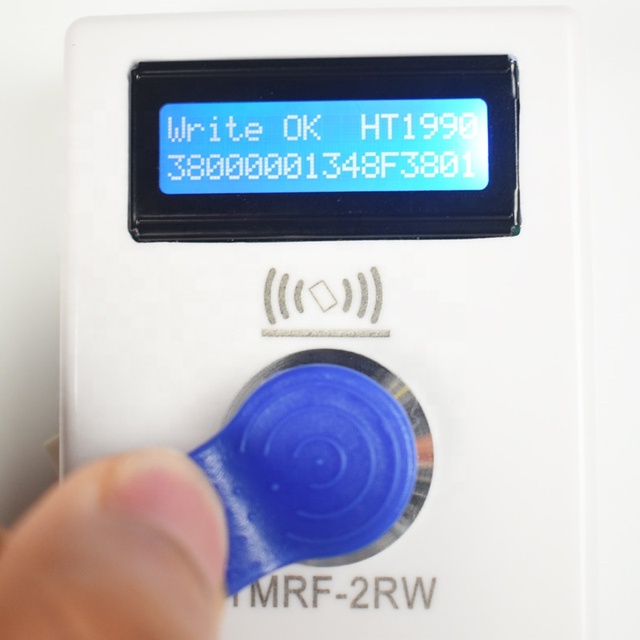 TMRF-2RW Ibutton Programmer DS1990A Duplicator Cloner Copier 125Khz RFID Reader Writer RW1990 Key Token T5577 TM Card Reader