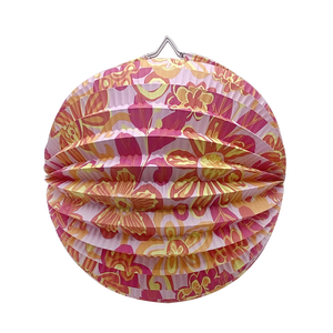 Lanternes en papier <span class=keywords><strong>accordéon</strong></span> EASTTERN, 24 cm, rondes, de haute qualité, pour la décoration de fête hawaïenne, vitrine de maison - Product Image 1