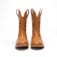 Automne enfants bottes filles vêtements décontractés chaussures enfant en bas âge tirer sur Western Cowboy mode confort botte