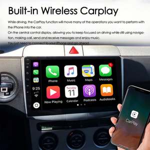 Pour VW Passat B7 CC 2010-2016 8GB+128GB GPS Navigation Android 13 AI Voice Autoradio Stéréo Sans Fil CarPlay Multimédia Vidéo - Product Image 4