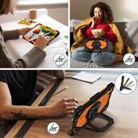 Funda Protectora de Silicona para Tablet, Resistente a Caídas, para Xiaomi Redmi Pad Pro 12.1 Pulgadas y POCO Pad 12.1 Pulgadas 2024
