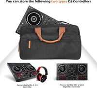 Sacoche de voyage portable personnalisée pour Pioneer DJ DDJ-200 pour Numark Party Mix II Compact DJ Controller Mallette de transport rembourrée