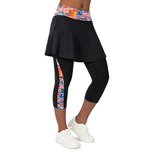 Leggings Deportivos Acolchados 3/4 para Niños, Pantalones de Compresión para Baloncesto Juvenil, Rodilleras, Protección de Glúteos, Alta Elasticidad, Estiramiento en Cuatro Direcciones - Product Image 1