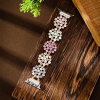 Mode dame femmes coloré mignon neige charme bracelet de montre pour Apple Watch série 9 40mm 41mm 44mm 45mm