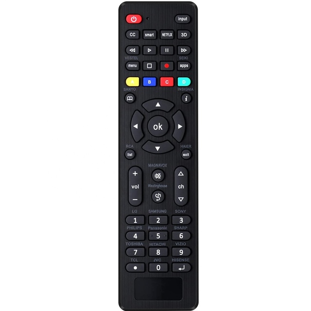 Universal RC-G008 TV Remote Control Use for Most Brand LCD LED 3D HDTV Smart TV Remote Control