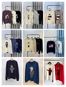 Nouvelle collection automne/hiver : Vêtements pour femmes, mignons et exquis, motif ours de dessin animé, jeunesse et simplicité, polyvalents, en tricot de coton épais - Product Image 5