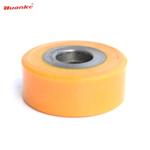 Ofrece 6202 rodamiento 100x40mm pesados ruedas de la pu para MIMA o WWP o Linde o carretilla elevadora eléctrica - Product Image 1