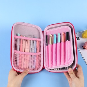 2024 Big <strong>Stationary</strong> Pouch Soft Cartoon Cute Korean Kawaii Kids Manufacturer School Girl Hard <strong>unicorn</strong> <strong>Pencil</strong> case