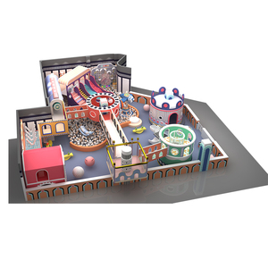 Equipo de Juego Interior para Niños, Casa de Juegos con Piscina de Pelotas, Parque de Diversiones con Tobogán para Niños - Product Image 4