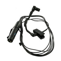 Beta98 Miniature Cardioid Condenser Horn Microphone Saxophone Instrument Mic BETA98H/C-A for Brass Woodwinds Percussion