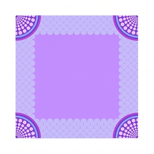 Konfettigrüne 31,5 Zoll Quadratische Neopren-Mahjong-Tischmatte, 3mm Dick, Genähte Kanten, Rollbar Ohne Falten, Mit Aufbewahrungstasche - Product Image 2