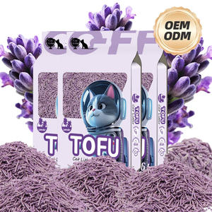Arena orgánica para gatos OEM personalizada con fragancia de limón, arena para gatos Premium sin polvo en forma de bola ecológica a base de plantas Tofu para gatos - Product Image 3