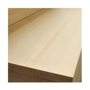 China Eco-Friendly Material Radiated Pine Straight Pattern Panel Solid Wood Plywood