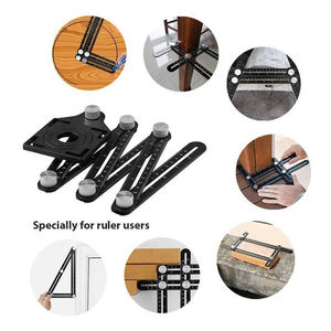 Regla Plegable de Plástico Resistente KHC DIY con Función Ajustable para Mediciones Complejas de Azulejos, Herramientas de Montaje OEM, 1 Año de Garantía - Product Image 6