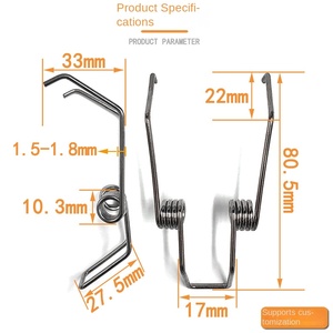 <span class=keywords><strong>Pince</strong></span> <span class=keywords><strong>de</strong></span> fixation pour <span class=keywords><strong>lampe</strong></span> <span class=keywords><strong>de</strong></span> table <span class=keywords><strong>à</strong></span> ressort double torsion ; Fabricant <span class=keywords><strong>de</strong></span> pinces <span class=keywords><strong>de</strong></span> <span class=keywords><strong>lampe</strong></span> <span class=keywords><strong>de</strong></span> <span class=keywords><strong>bureau</strong></span> en acier au carbone 1,8*80mm sur mesure - Product Image 2
