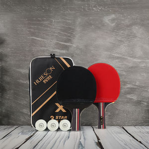 <span class=keywords><strong>Huieson</strong></span> personnalisé professionnel <span class=keywords><strong>3</strong></span> étoiles jeu de raquettes de Tennis de Table Penhold bois caoutchouc Sport Type personnalisable batte de Tennis de Table - Product Image 3