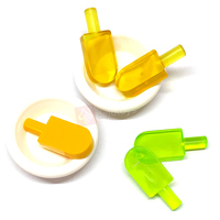 DELO TOYS DIY Blocs de construction en plastique Briques Nourriture Ice Pop (Congélateur/Lollipop/Lolly / Pole / Popsicle / Stick) (NO.30222)