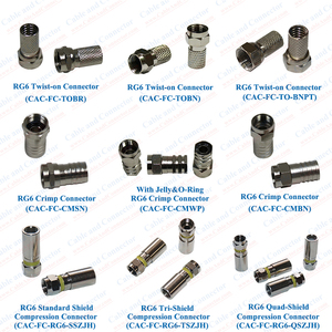 CATV 320 412 500สาย<span class=keywords><strong>540</strong></span>อเนกประสงค์ไปยังอะแดปเตอร์ของ5/8ขั้วต่อตัวเมีย - Product Image 6