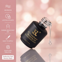 Gel Blooming HS OEM Personnalisé 15ml Soak Off UV LED Sans HEMA ni TPO Conforme aux Normes UE Vernis Gel Blossom pour Manucure Professionnelle