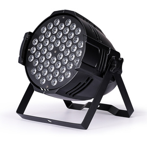 Luces <span class=keywords><strong>LED</strong></span> Inteligentes RGBW de 54 Piezas * 3W para Iluminación de Escenarios, Luces de Haz para Aplicaciones en Parques Temáticos 54x3W - Product Image 1